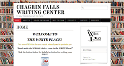 Desktop Screenshot of cfwritingcenter.com